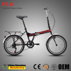 Cheap 7speed 20inch Wheel Adult Aluminum Alloy Folding Bike