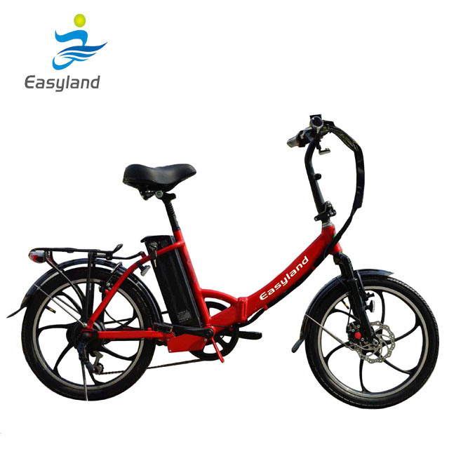 2 Wheels Folding Electric Bicycle 20inches with Lithium Battery Image1