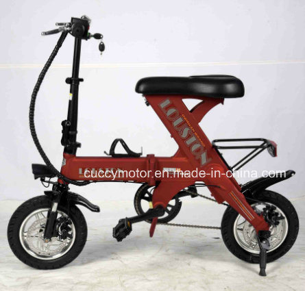 Foldable 250W/350W Lithium Battery Moped Mountain Electric Folding Bike with Pedals (F5) Image1