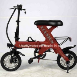 Foldable 250W/350W Lithium Battery Moped Mountain Electric Folding Bike with Pedals (F5)