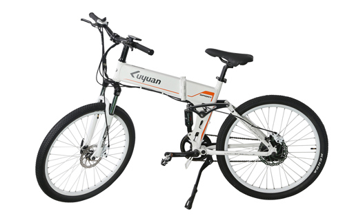 Folding Electric Bike Hidden Li-ion Battery Ultra Motor Bicycle Image1