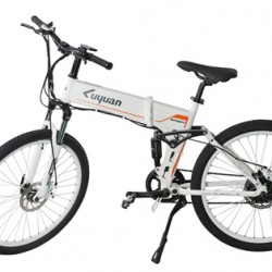 Folding Electric Bike Hidden Li-ion Battery Ultra Motor Bicycle