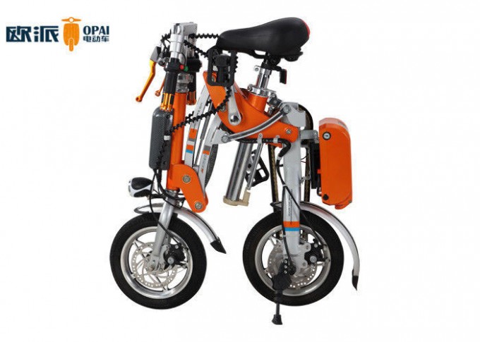 Long Range 200W Folding Electric Bicycle with Lithium Battery 36V 10ah Image1