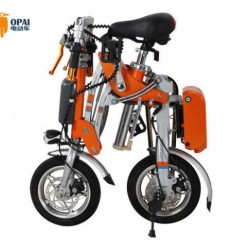 Long Range 200W Folding Electric Bicycle with Lithium Battery 36V 10ah