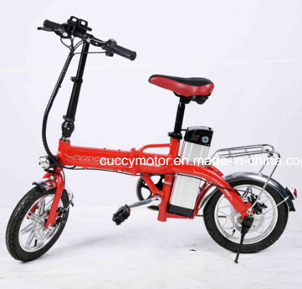 Foldable Portable 350W/500W Adult Mountain Electric Folding Bike with Pedals (Bosch) Image1