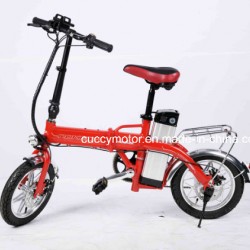 Foldable Portable 350W/500W Adult Mountain Electric Folding Bike with Pedals (Bosch)