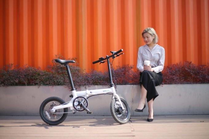 36V 5 Speed Assistance Folding Utility Electric Bicycle (16F01) Image1