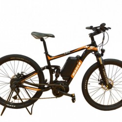 New Middle Motor E-Bike Electric Bicycle Mountain E Bike Suspension Alloy Frame Shimano Gear