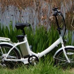 Pedelec Version Mini Folding E-Bikes with Suspension Fork