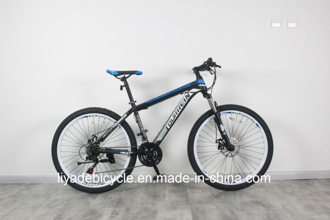 26′′ Steel Frame Suspension Fork 21SPD OEM Mountain Bike Image1