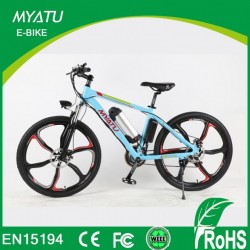 En15914 Hot Sales 250W Full Suspension Myatu Ebike