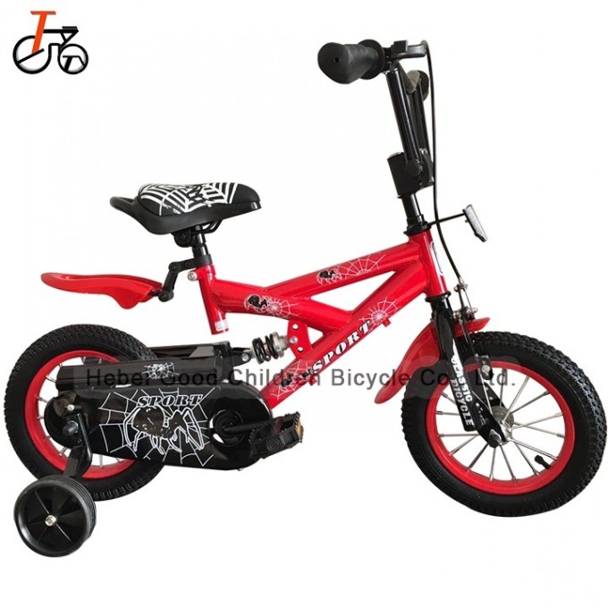 Factory Directly Supplied 16 Inch Kids Suspension Bike with Hi-Ten Steel Suspension Frame Image1