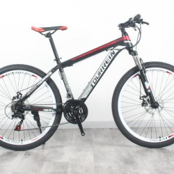 26 27.5′′ Steel Suspension 21 Speed Disc Brakes Mountain Bike