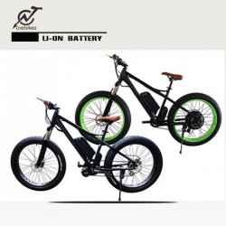 Rechargeable 26′ *4 Fat Tyre Bike/ Suspension Snow Ebike 1000W