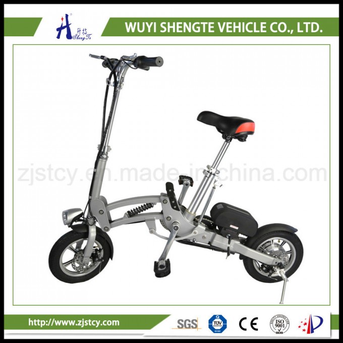 350W 36V 10ah Rear Suspension Mini Folding Electric Scooter / Bicycle. Image1
