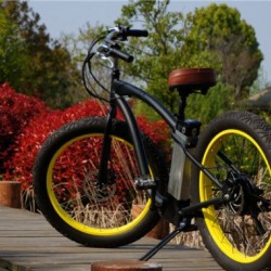 26′′ Cruiser Beach Electric Bike with Good Suspension