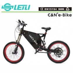 Electric Bike Kit 5000W Full Suspension Mountain Bike