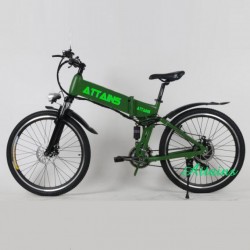 Attains Manufacture Foldable Electric Scooter Full Suspension Electric Bicycle