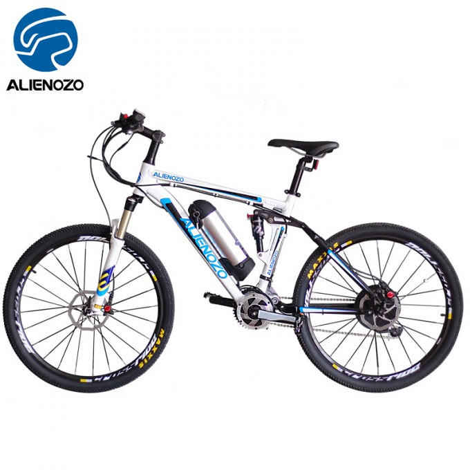 Brushless Motor and 36V Voltage Ebike with Frame Suspension Image1
