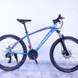 26′′ Aluminum Alloy Suspension Disc Brakes 24 Speed Mountain Bike