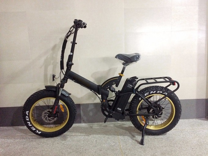 20" Full Suspension High Speed Big Power Folding E-Bike Image1
