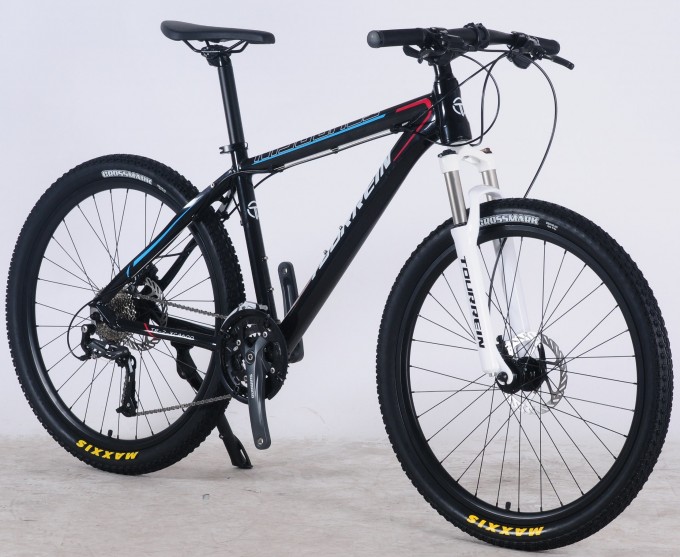 26′′ Alloy Suspension Hydraulic Disc Brake 27 Speed Mountain Bike Image1