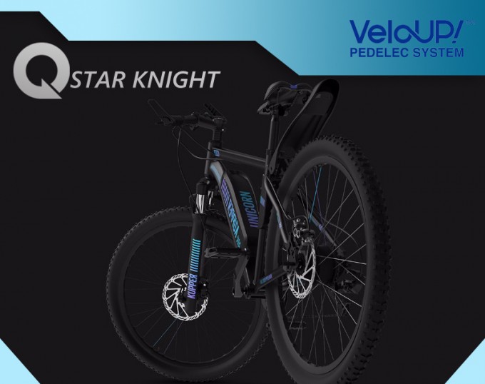 Disc-Brake Electric Mountain Bike with High Performance Suspension Fork Image1