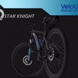 Disc-Brake Electric Mountain Bike with High Performance Suspension Fork
