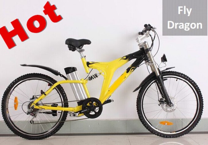 Fast Speed Electric Bicycle with Full Suspension Image1