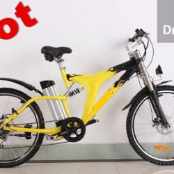 Fast Speed Electric Bicycle with Full Suspension