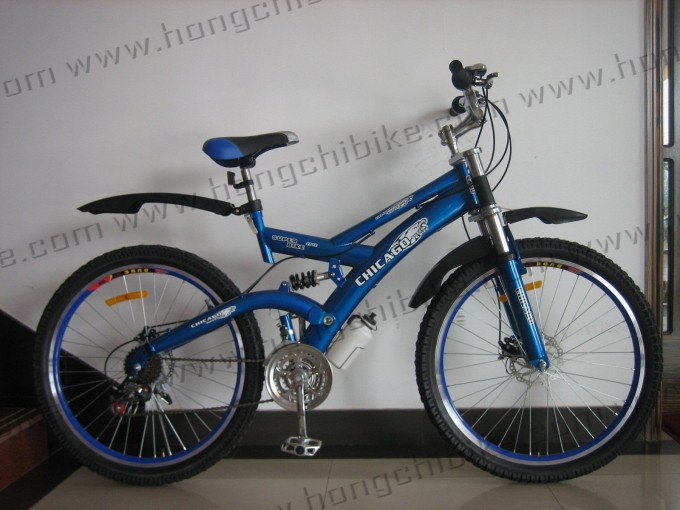 26"Alloy Frame MTB Bike High Bumper Suspension Bicycle for Dirt Road City Bike (HC-MTB-33902) Image1
