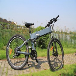 Folding Suspension Mountain Electric Bike