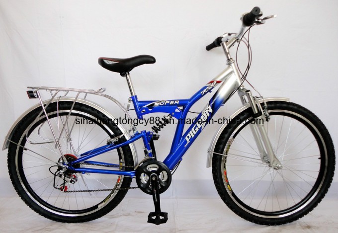 Double Suspension Mountain Bike with Rear Carrier (SH-SMTB091) Image1