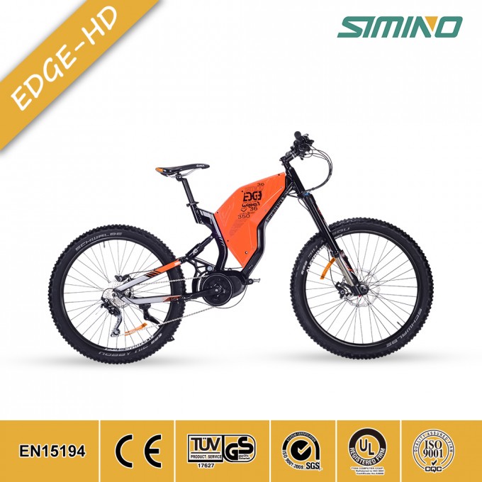 Double Air Suspension Electric Mountain Bike Image1