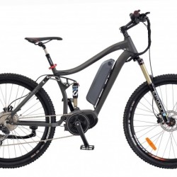 Suspension Fork Mountain Electric Bike with Alloy Frame