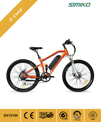 Full Suspension Electric Mountain Bike for Sales Image1