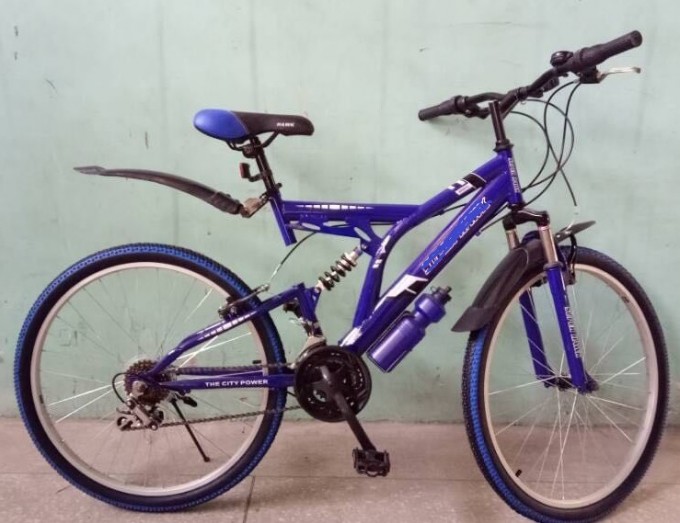 26 Steel Chinese Non-Index 21sp Suspension Bike Image1