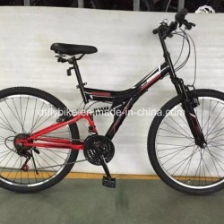26inch Steel Suspension Frame MTB Bike, Suspension Bicycle, Suspension Bike