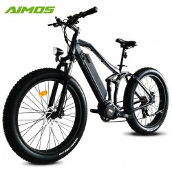 26 Inch Full Suspension Electric Mountain Bike