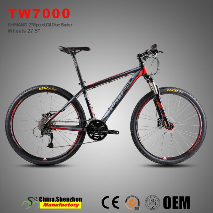 27inch 27speed Bicycle Suspension Fork Aluminum Alloy Mountain Bike Image1