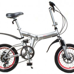 Alloy Frame City Folding Bike Foldable Bicycle E Scooter Shimano 7 Speed Suspension Folk