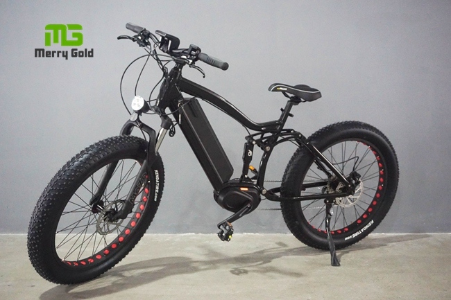 Full Suspension Lithium Battery Electric Bike Image1
