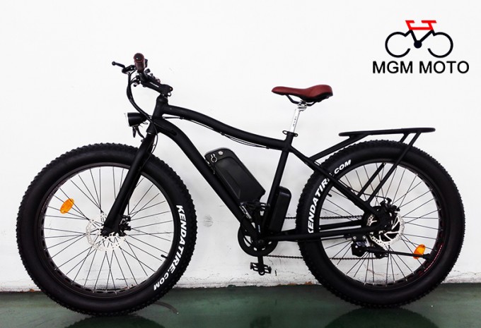Full Suspension Fork Fat Mountain Electric Bicycle Image1