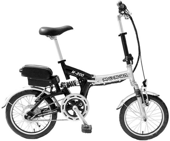 20′′ Mini Folding Ebike E-Bicycle Electric Bike E Scooter Alloy Aluminum Suspension Fram Image1