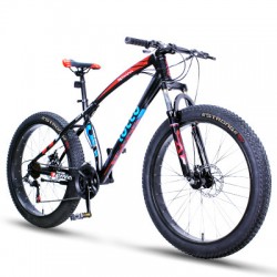 Chinese Carbon Fat Bike Mountain Bicycle Suspension Snow Bike
