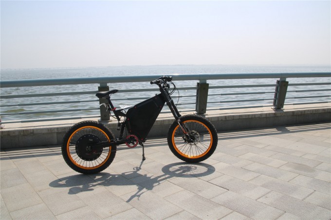 19 Inch 8000W Motor Suspension Electric Bike High Speed Image1