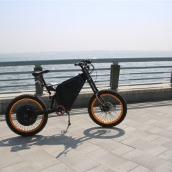 19 Inch 8000W Motor Suspension Electric Bike High Speed