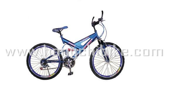 26"Alloy Frame MTB Bike High Bumper Suspension Bicycle for Dirt Road City Bike (HC-MTB-51927) Image1