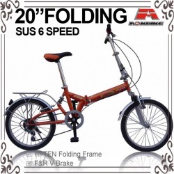 20"China 6 Speed Suspension Bicycle (WL-2006-1-2)