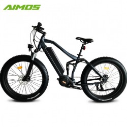 High Speed 1000W Full Suspension Electric Mountain Bike